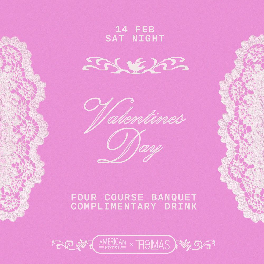 American Hotel Valentine's Day 2026